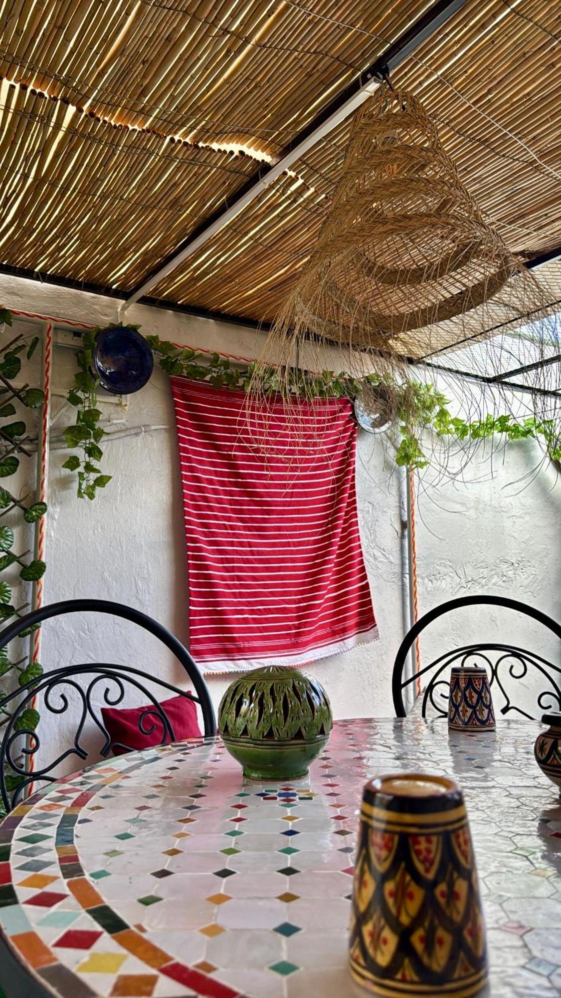 La Casa De Oussama With Traditional Private Terrace Rabat Exterior photo
